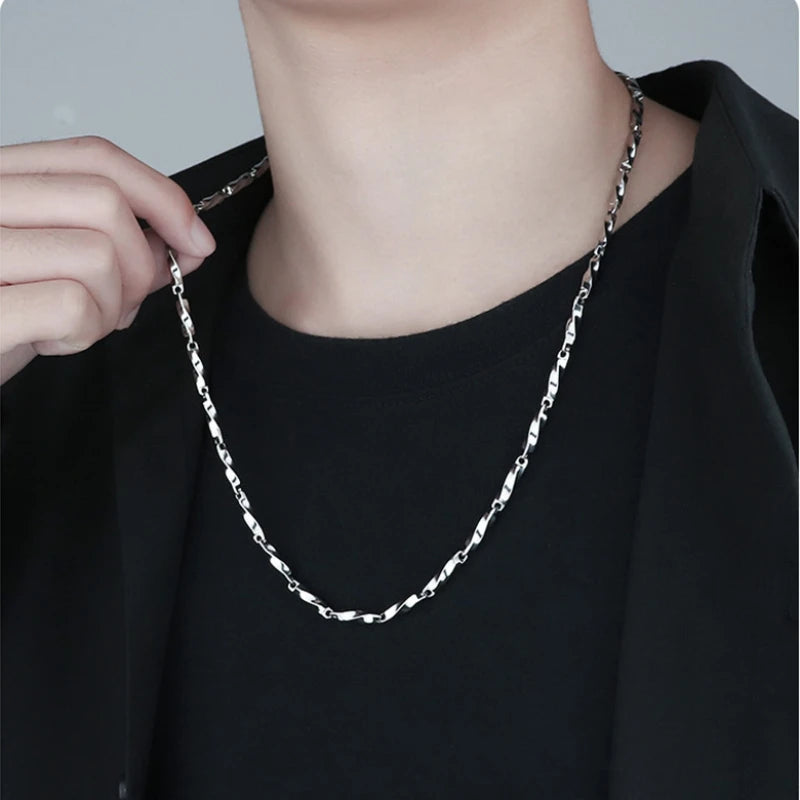 Steel Chain 38MM Mobius 50cm-80cm Long