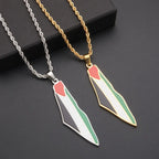 Palestine Flag Steel Pendant Series Palestinian