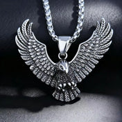 Eagle Viking Steel Pendant 316L Style Punk
