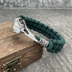 Retro Viking Odin Raven Skull Bracelet Men Women Gothic Diy Trinity Dragon Beads Wicca Jewelry Accessories Dropshipping