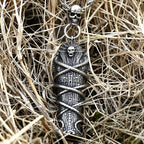 Egyptian Pharaoh Stainless Steel Pendant Necklace