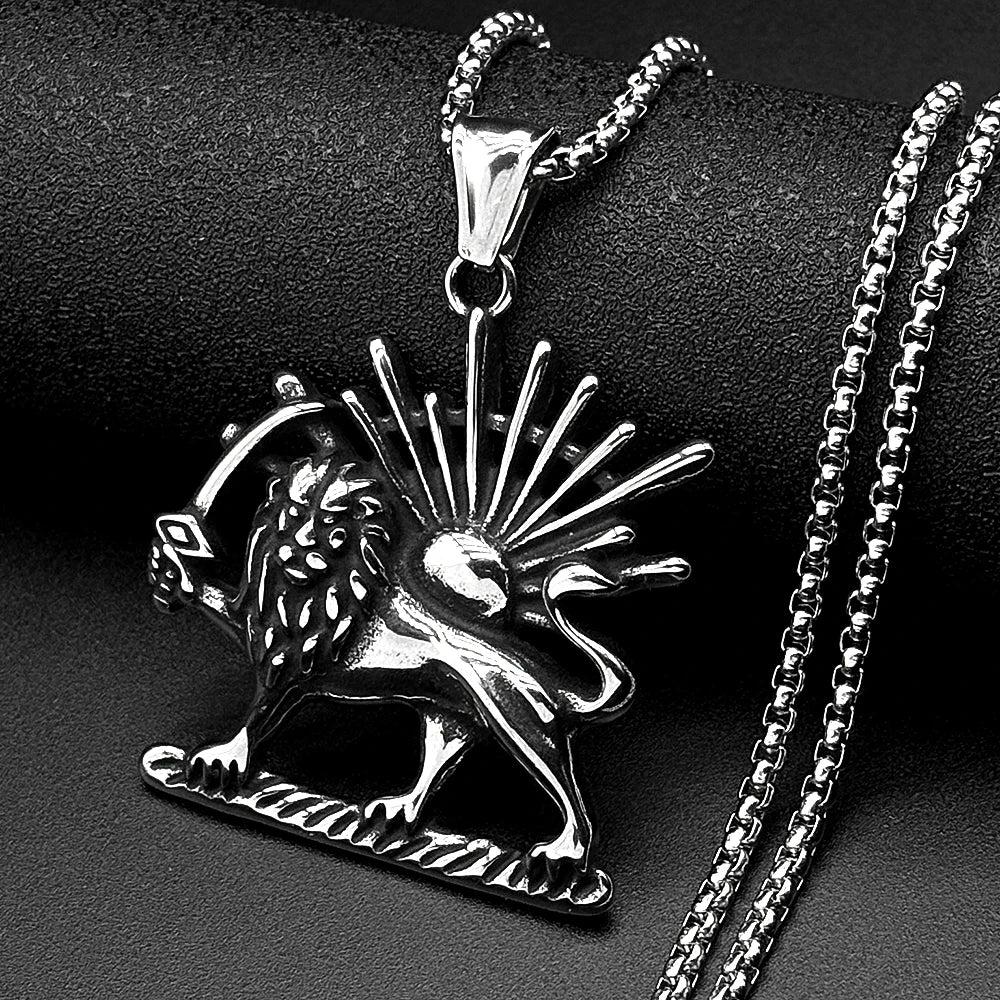 Islamic Stainless Steel Pendant Necklace