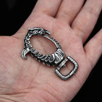 Dragon Keychain — Stainless Steel