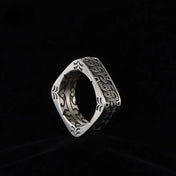 Domineering Statement Ring — Silver