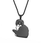 Cat Steel Pendant Lovely Animal Car Hollow Scottish