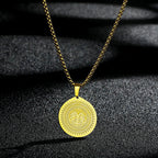 CHENGXUN Dainty Chef Knife Pendant Necklace for Women Men Steel Knife Charm Neck Chain Male Talisman Amulet Protection Jewelry