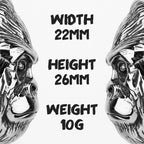 Gorilla Monkey Ring — Stainless Steel