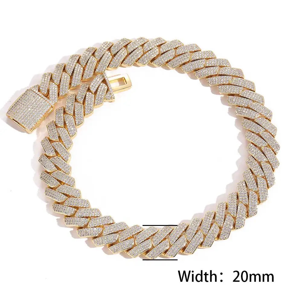 Iced Out Cuban Chain 20mm
