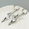 Death Note Halberd Pendant Necklace Misa Amane Cosplay Earrings Adornment Halloween Goth Cross Jewelry Christmas Valentines Gift