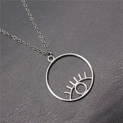 Hand and Eye Talisman Amulet Necklace — 43cm Chain