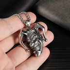 Steel Ring European American Clown Smiling Face