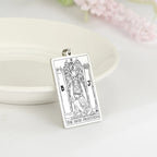 Tarot Major Arcana Amulet Necklace — Stainless Steel