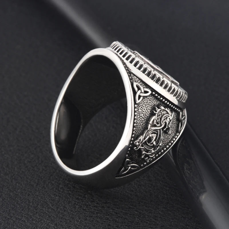 Viking Nordic Ring — 925 Silver
