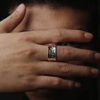 Retro SOYOMBO Mongolian Ring For Men Silver Color Punk Gothic Open Ring Blessing Jewelry Unisex Accessories Lovers Gift