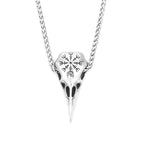 Viking Raven Stainless Steel Pendant Necklace