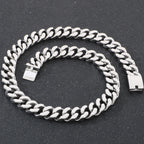 Massive Cool 20mm Width 70cm Long Chain Man Necklace 316L Stainless Steel Curb Cuban Link Chains On Neck Jewelry Men's