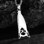 Stainless Steel Simple Personalized Spider Pendant Necklace Men and Women Fashion Party Pendant Jewelry Gift