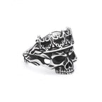 Gothic Skull Ring — Stainless Steel