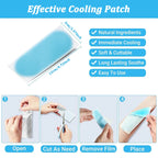Summer cooling ice patches, cooling and refreshing ice stickers, easy to carry, skincare tools, body care, cooling