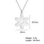 My Shape Lightning Necklaces For Women Tooth Mountain Heart Stainless Steel Necklace Choker Fashion Jewelry Gifts For friend