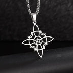 Celtic Witch Knot Pendant Necklace — Stainless Steel
