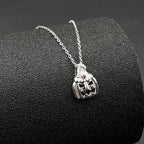 925 Silver Pumpkin Witch Hat Pendant — SS