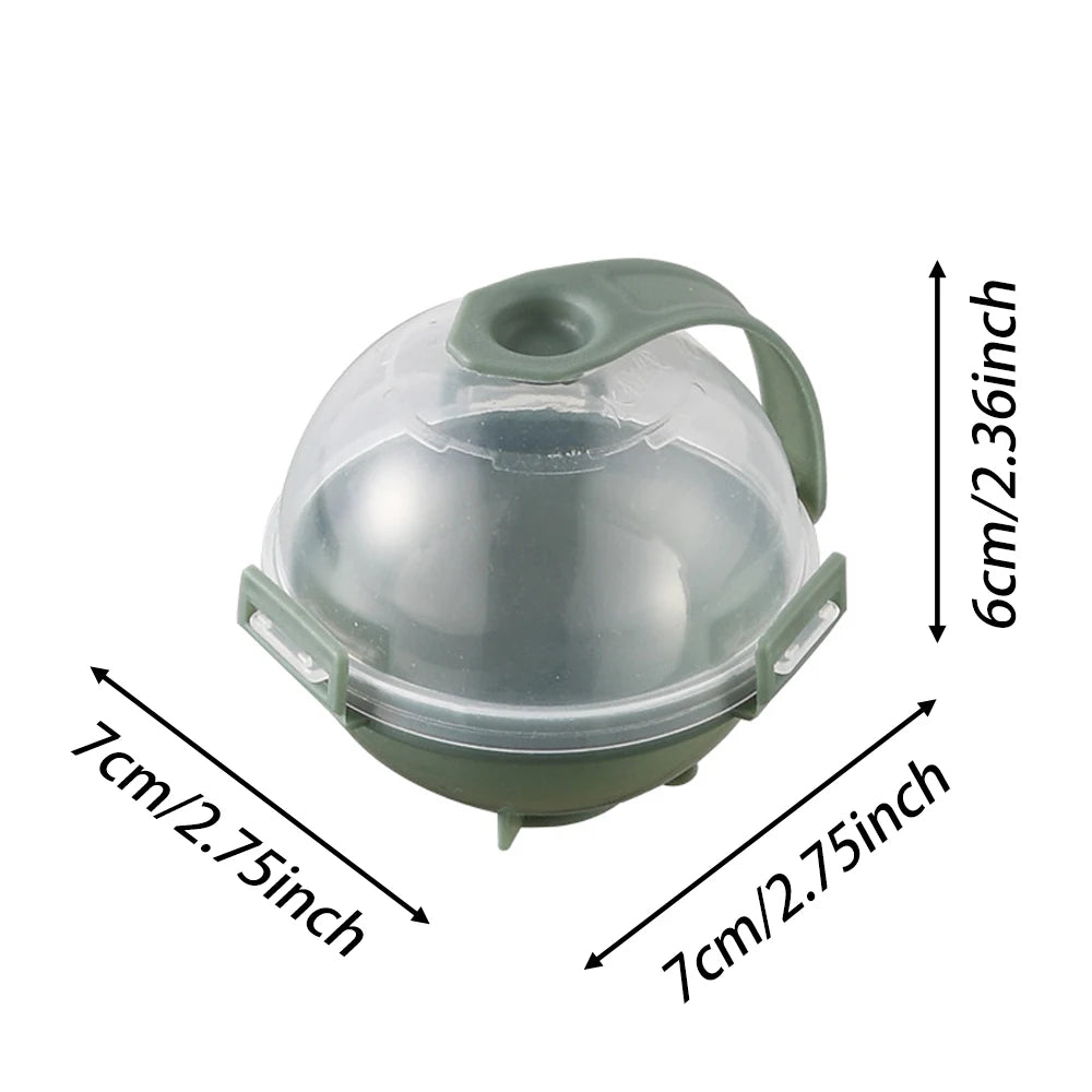 1/12x Round Ice Makers Ice Ball Mold Reusable Plastic Refrigerator Spherical DIY Moulds Kitchen Tools Quick Freezing