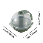1/12x Round Ice Makers Ice Ball Mold Reusable Plastic Refrigerator Spherical DIY Moulds Kitchen Tools Quick Freezing
