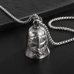 Cross Moto Bell Steel Pendant European American