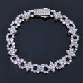 Star Iced Out Bracelet Stainless Steel