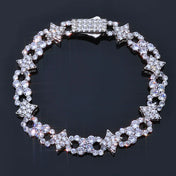 Star Iced Out Bracelet Stainless Steel