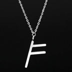 Viking Rune Layering Necklace — Minimal