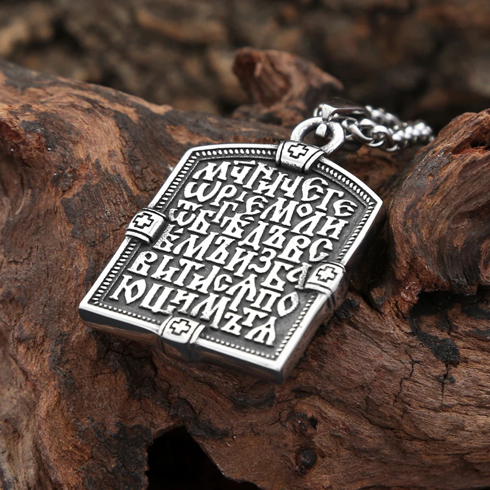 Horse Steel Pendant Vintage Stgeorge Warrior Shield