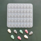 40 Holes Skull Ice Cube Silicone Mold Halloween Creative Decoration Reusable Bar Party Ice Making DIY Candy Chocolate