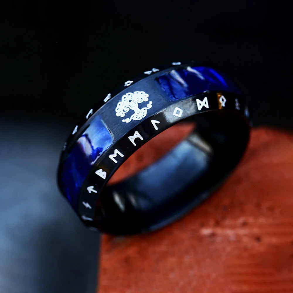Fashion Punk Stainless Steel Fire Dragon Rings For Men Women Hip Hop Biker Vintage Vikings Animal Ring Amulet Jewelry