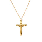 Vintage Ankh Cross Pendant Necklace — Stainless Steel