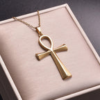 Long Chain Around Neck Necklaces For Women Men Accessories Stainless Steel Pendant Necklace Tree Of Life Charm Male Jewelry Gift