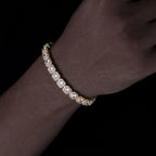 Star Tennis Bracelet Iced Out Colorful CZ