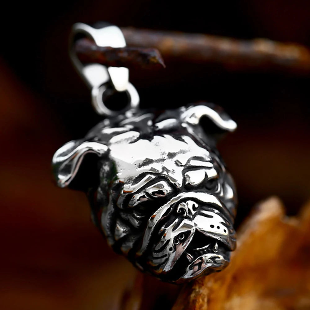 Rose Stainless Steel Pendant Necklace