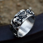 Skull Ring — Stainless Steel Punk Biker