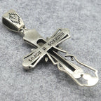 Orthodox Cross Stainless Steel Pendant Necklace