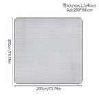 Waterproof Foam Foil Camping Mat EVA Aluminum Insulation Moisture-proof Picnic Pad Portable Beach Tent Floor Camping