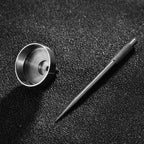Cylinder Memorial Urn Pendant — Stainless Steel