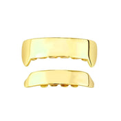 Trend Glossy Teeth Grillz Realistic Look Shiny Grillz Set Full Wrapped Teeth Caps Men