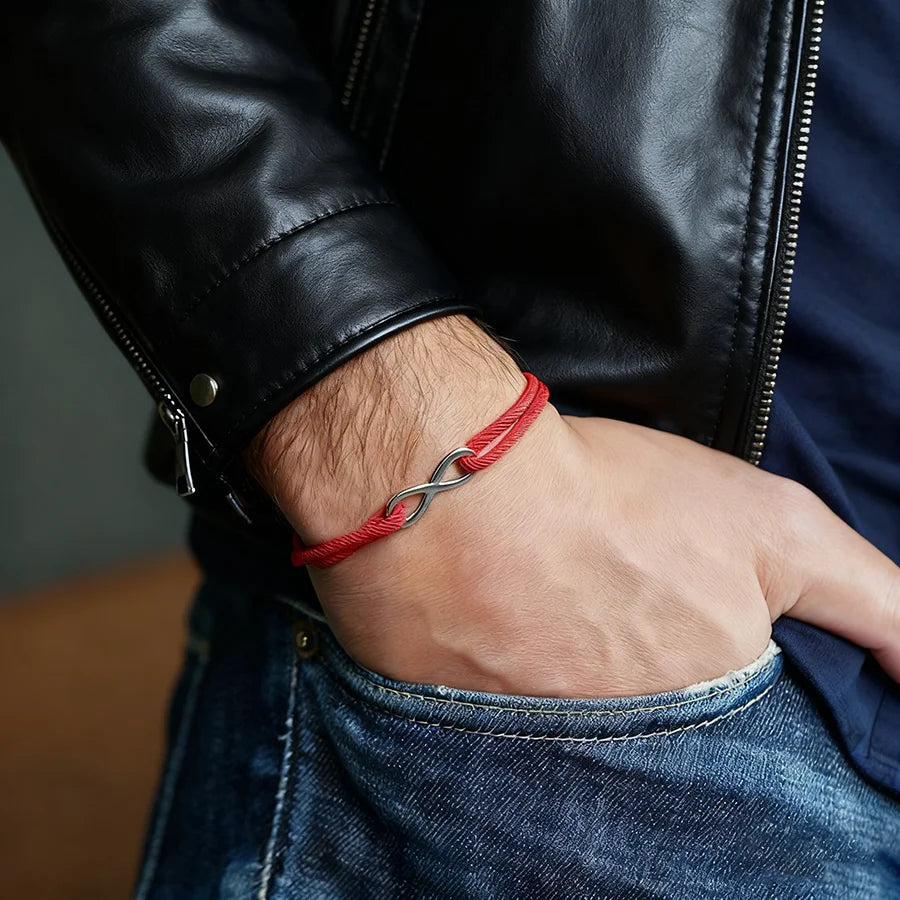 Premium 3MM Adjustable Rope Cord Bracelet — 6 Colors