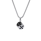 Gambling Dice Pendant Choker Necklace — Zinc Alloy