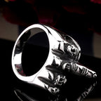 Middle Finger Ring — Stainless Steel