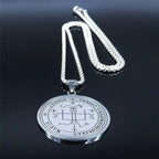 Gabriel Archangel Amulet Necklace — Stainless