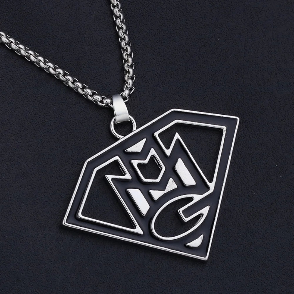 Fashion Charm Buddha's-hand Sweater Chain Jewelry For Men Women Gifts Double Blade Necklace Magic eye Pendant