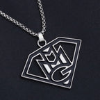Fashion Charm Buddha's-hand Sweater Chain Jewelry For Men Women Gifts Double Blade Necklace Magic eye Pendant